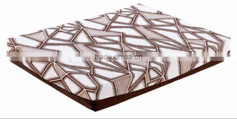 Easy to carry compressed latex memory foam mattress
