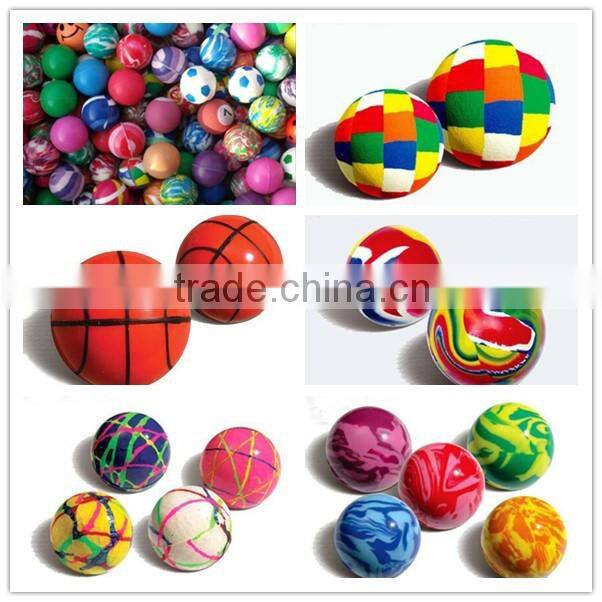 Fashion updated promotion bouncing balls from factory