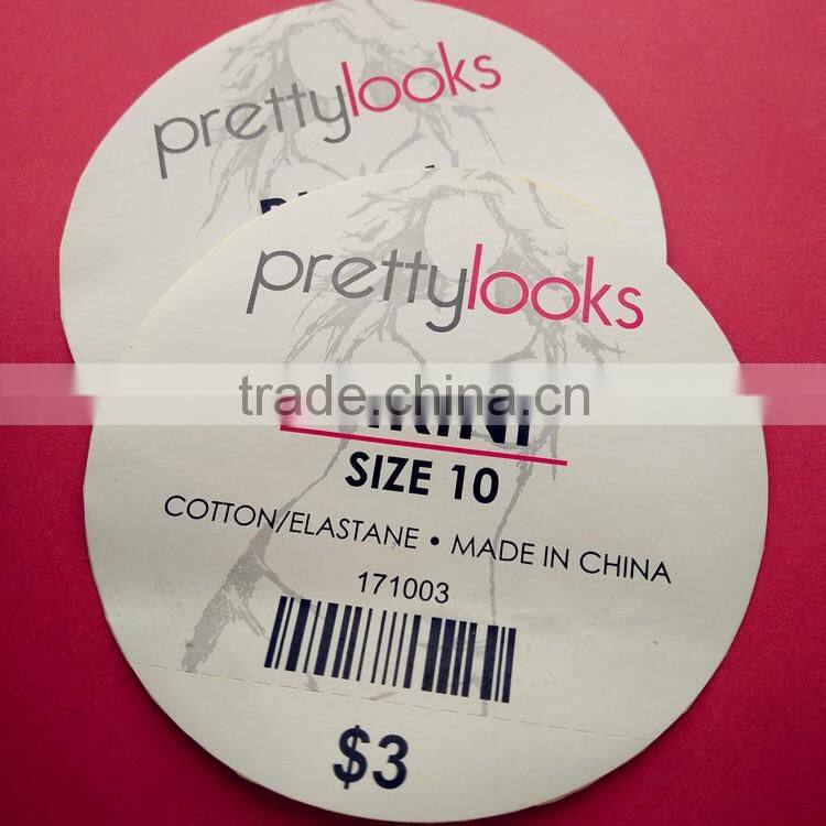 Custom High Quality Die Cut Printed Self-adhesive Round Stickers Roll