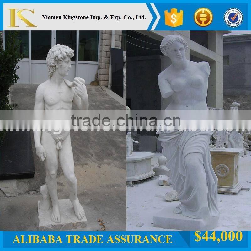 China manufacturer hand craved nude lady stone statue (Direct Factory + Good Price )