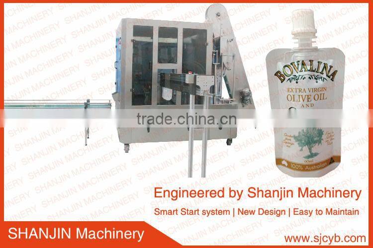 spout pouch juice machine/sachet filling sealing capping machine/spout sachet packing machine/spout pouch filling machine