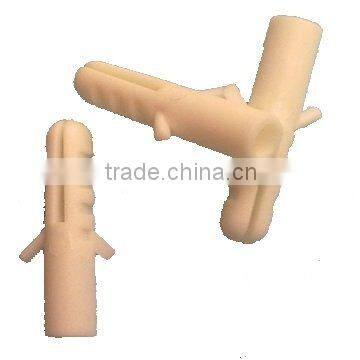 Plastic expansion wall nails expand plugs