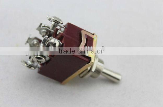 KN3A-214 waterproof mini yellow chrome toggle switch