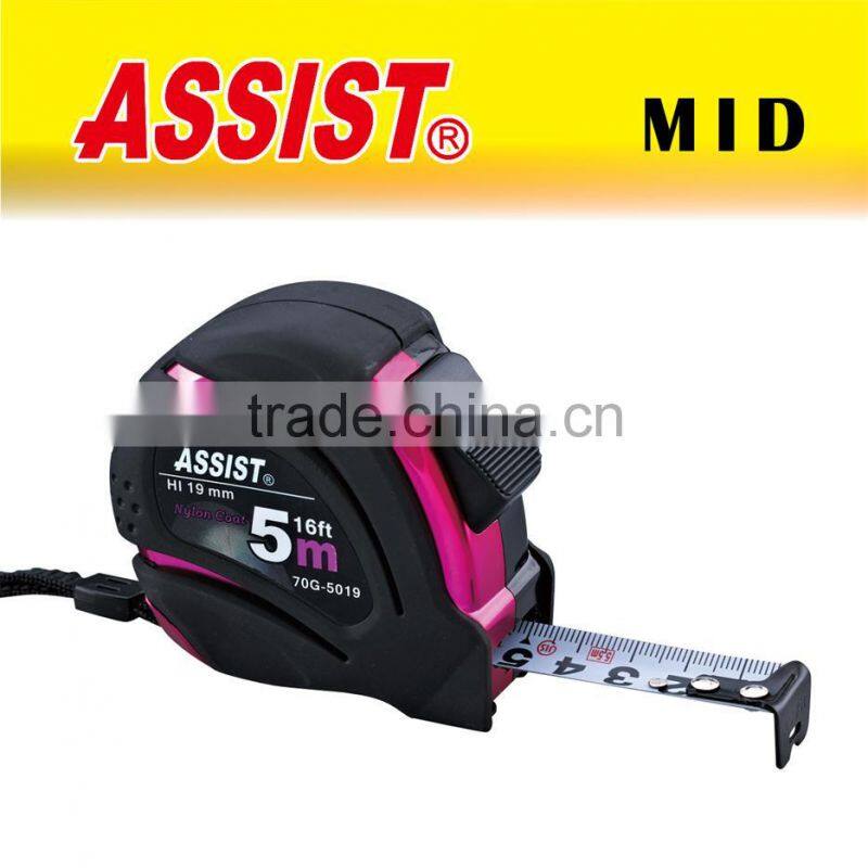 Rubber coat new design digital display tape measure