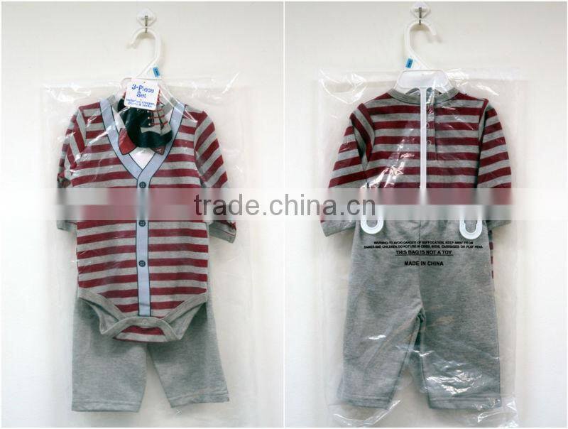 100% Cotton Newborn Elegant Baby Clothing Gift Set Red Pinstripe Suit Infant Boys Clothing "11"