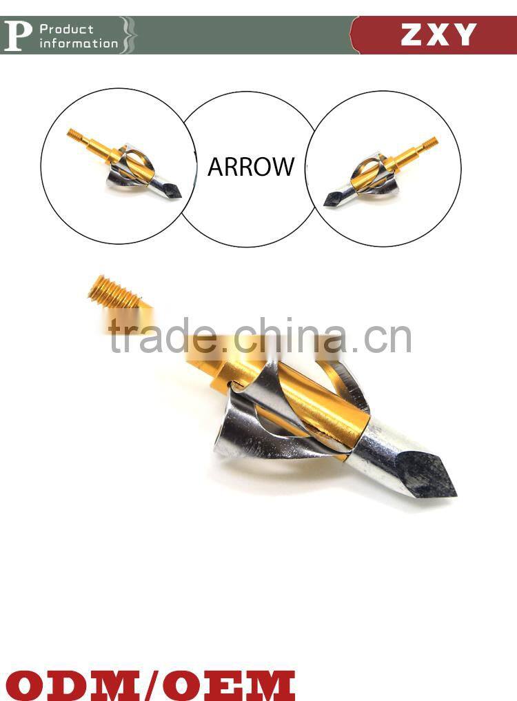 Broadheads 6 Sharp blades for Compound Bow and Crossbow Fighter Toothed blade