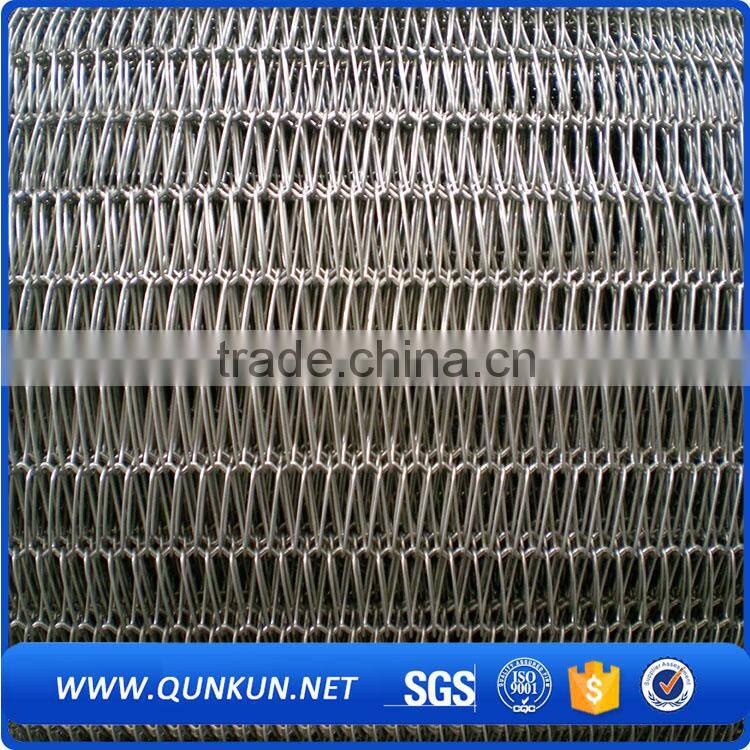 Hot new products for 2015 Anping factory direct Industry Standard Metal Balance Weave Net Conveyor Belt