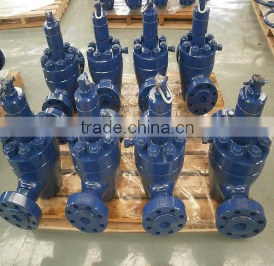 API PFF108-105 Manual gate valve with prices for oilfield using