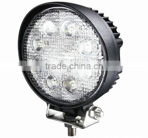 27w Round working lamp 30/60 degree spot beam LED work light