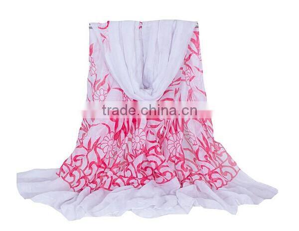 >>SW16734 New flower printed Fashion scarf women/#