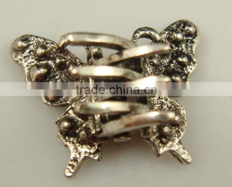 butterfly claw Crystal alloy Rhinestone Hair Clip Jaw Hairpin Fashion hot