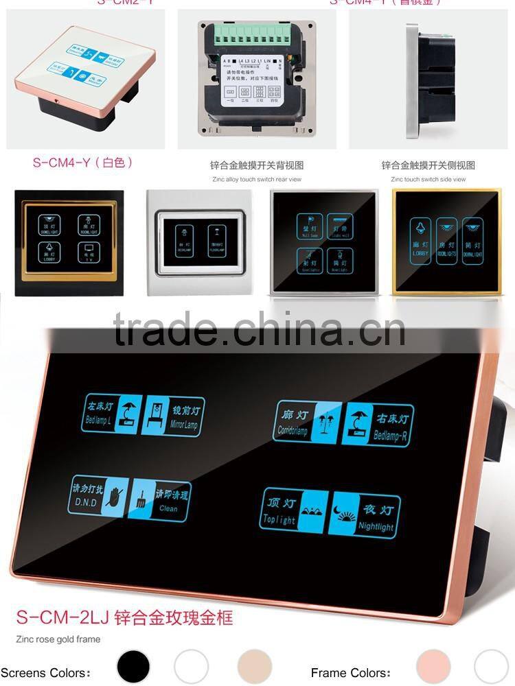 Hot selling OEM&ODM fashion electronic hotel room ceramic door number plaques with low price