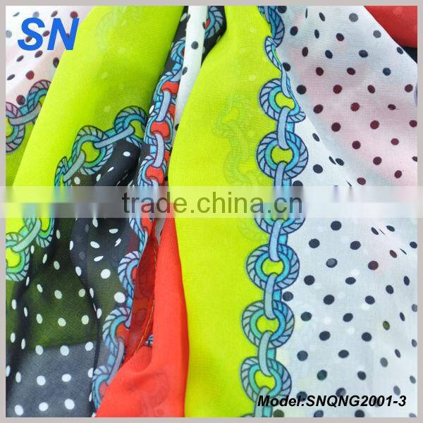 Hot sale polka dot scarf for women