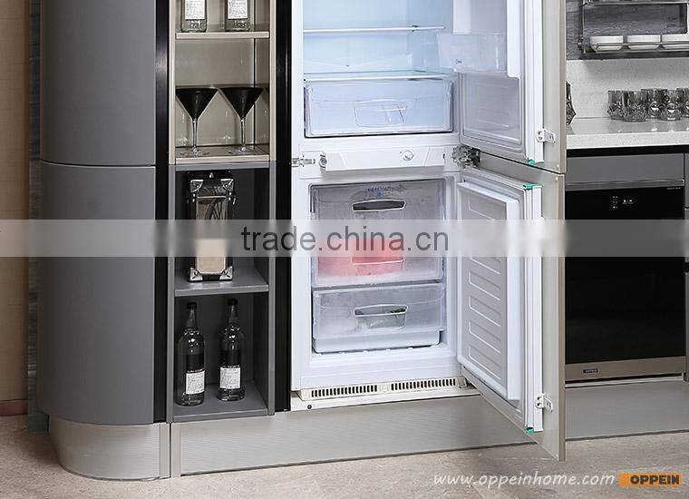 Custom North American Project Modern Lacquer Small Kitchen Designs
