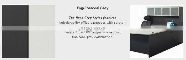 Adjustable executive office desk table NAP-01GRY