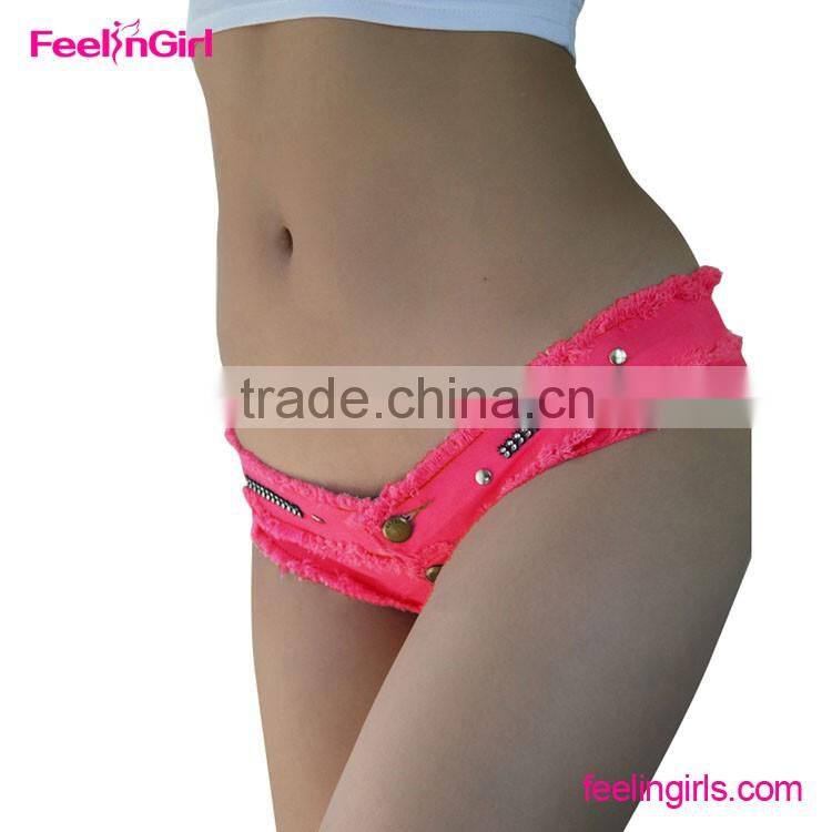 Sexy Women Slim Fit Candy Color Short Pants