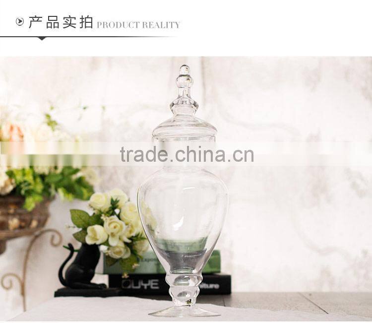 Promotion Cheap Clear glass candy jars
