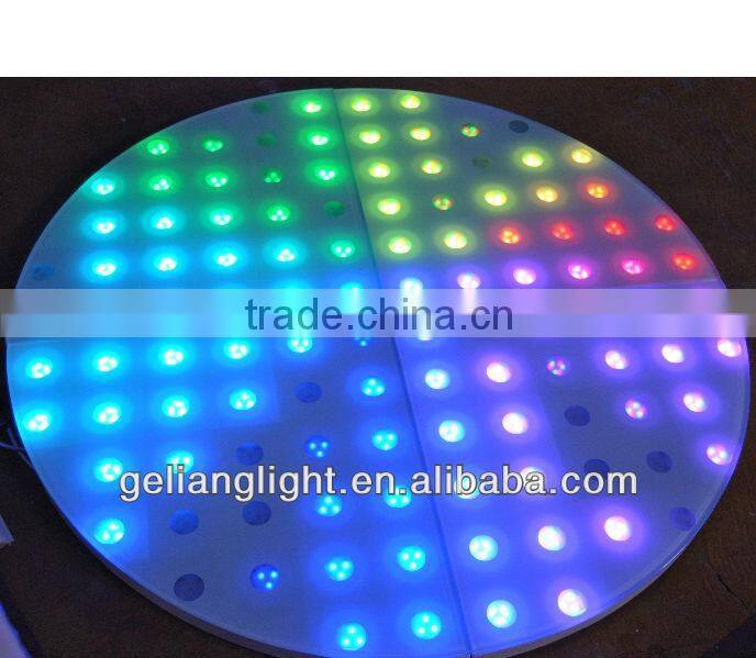 Professional LED Dance Floor/led round led dance floor