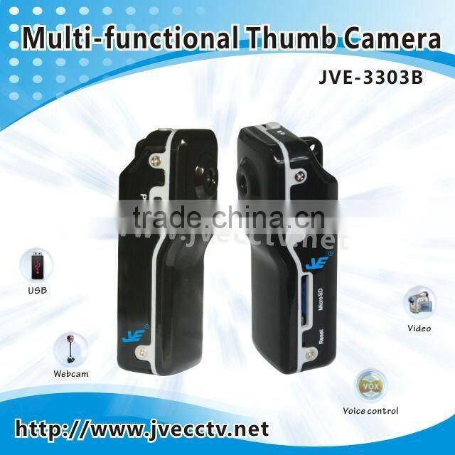JVE-3303B 720*480 Mini camcorder, Digital Voice Recorder ,voice control camera recorder