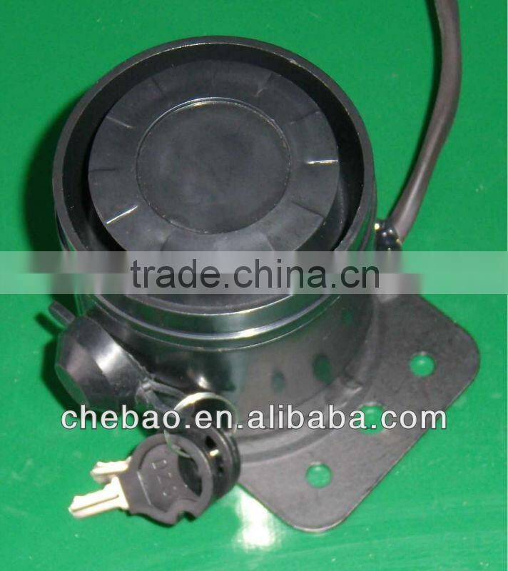 backup battery sirens, 12V with keys,CE ROHS