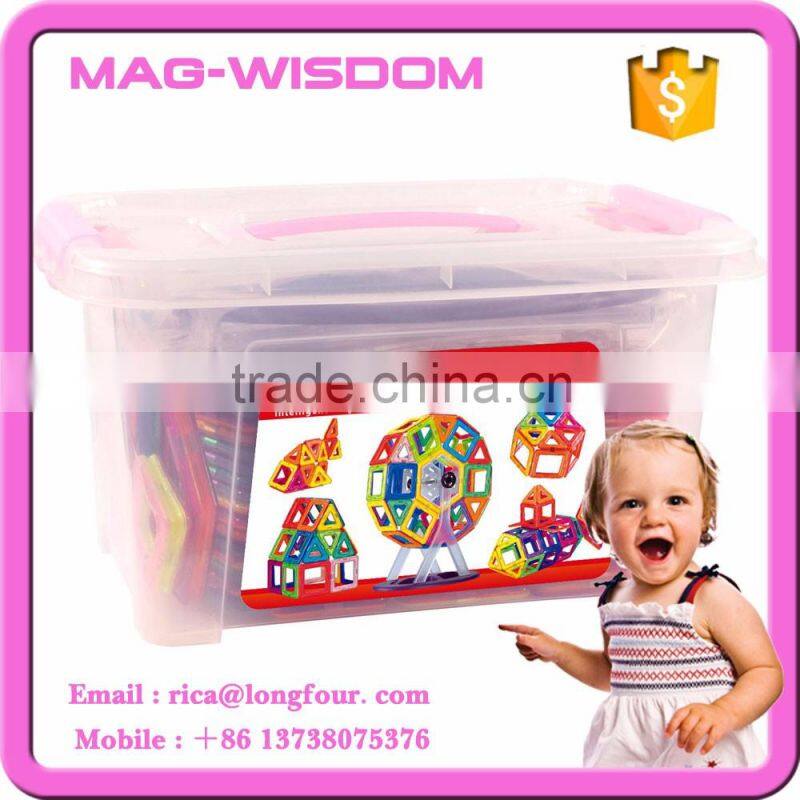 3D Magnetic Building Toys For Preschoolers 108PCS