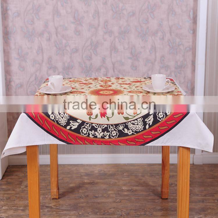 round table overlay/round table cloths cotton/round tablecloth 120