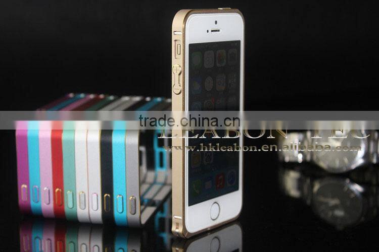 For aluminum bumper iphone 5,metal case for iphone 5s bumper, mobile phone bumper case