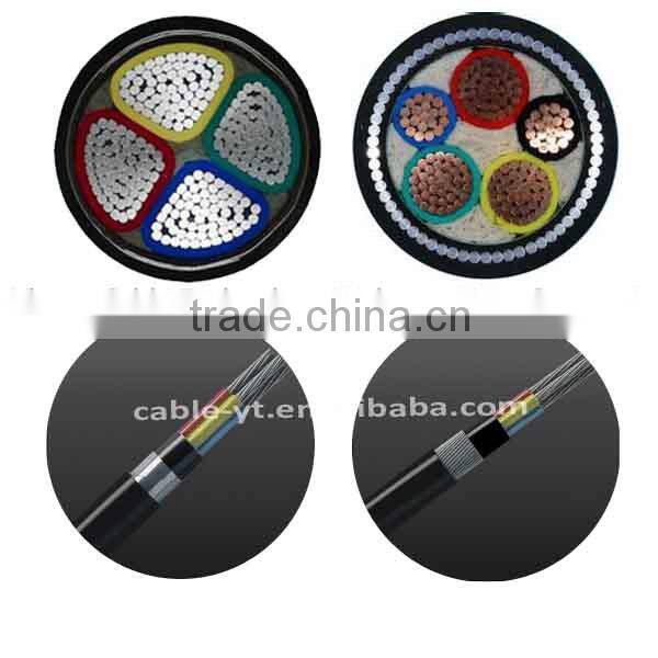 PVC | XLPE Power Cable with or without Armoring Part