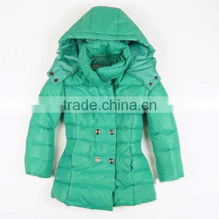 removable hood winter kids padded jacket