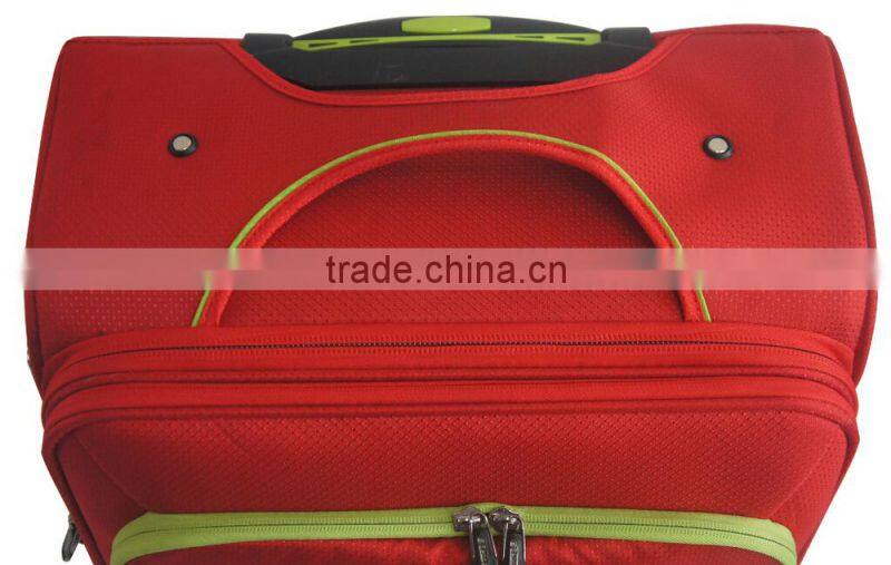 Best Selling Cheap EVA Red Fashionable Spinner Wheels Baigou Trolley Case