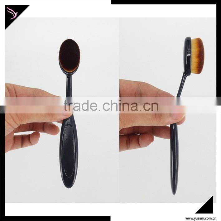 New designed toothbrush shape face unique makeup brush