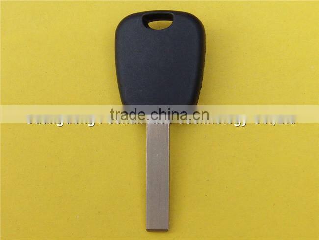 Hot Sale Peugeot 407 transponder car key with groove blade