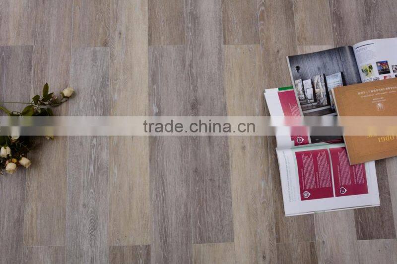 cheap and waterproof wood plastic composite vinyl top WPC flooring