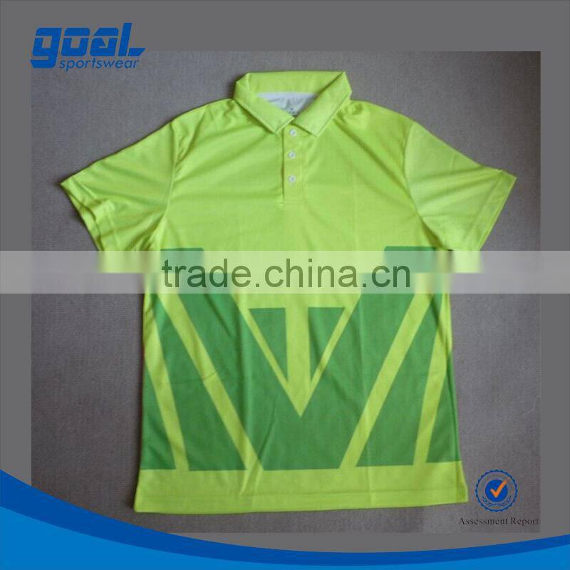 Wholesale Top Quality Custom Sublimated Printing Polo Shirts Design