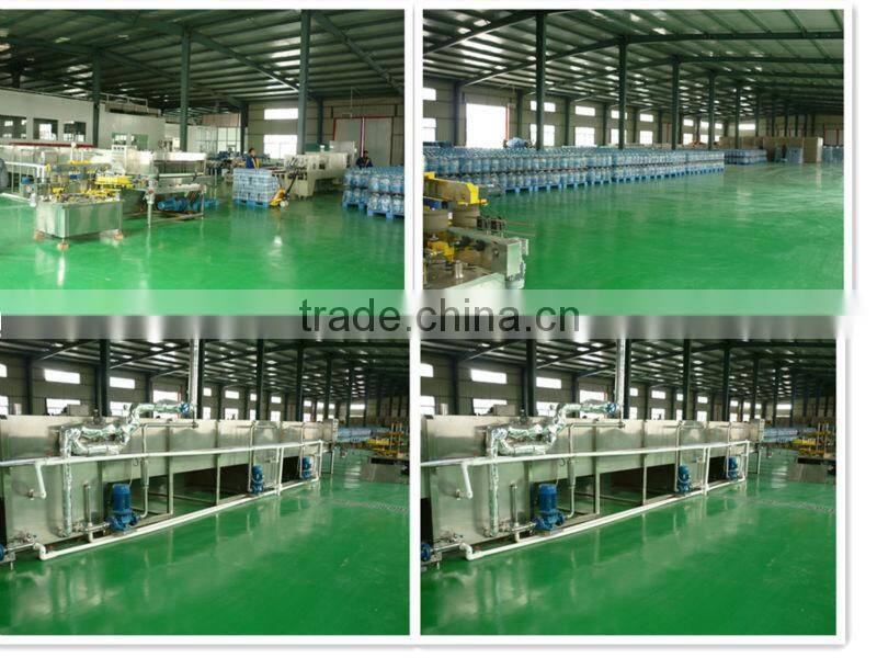 Hot juice beverage PET/Glass bottle cooling tunnel