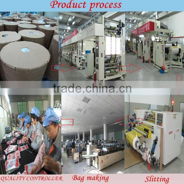 Customized food packaging plastic roll film