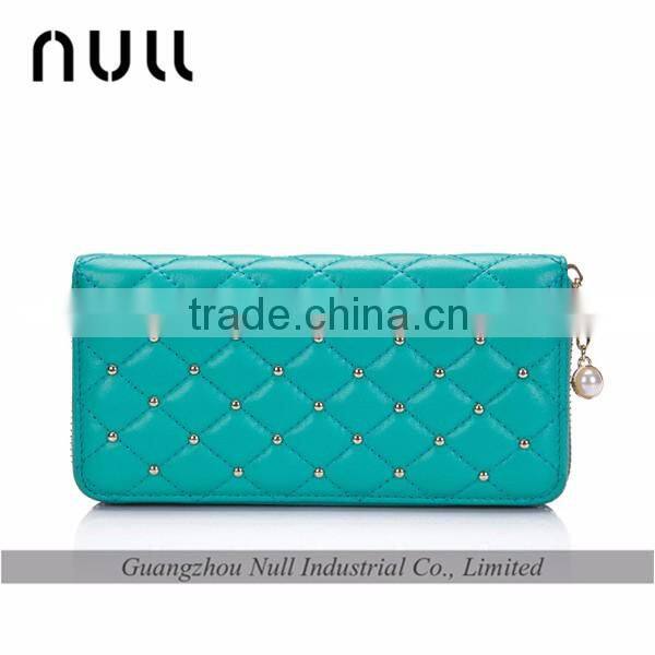 2016 fashion trend zippered bride phone women leather wallet