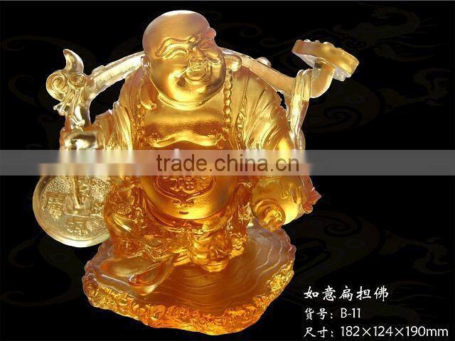 Wholesale Crystal Transparent Buddha Statues