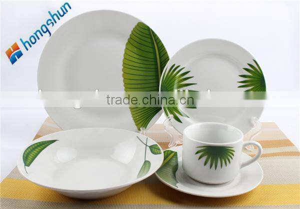 Chinese restaurant/hotel dinnerware ceramic, porcelain dinner set cheap