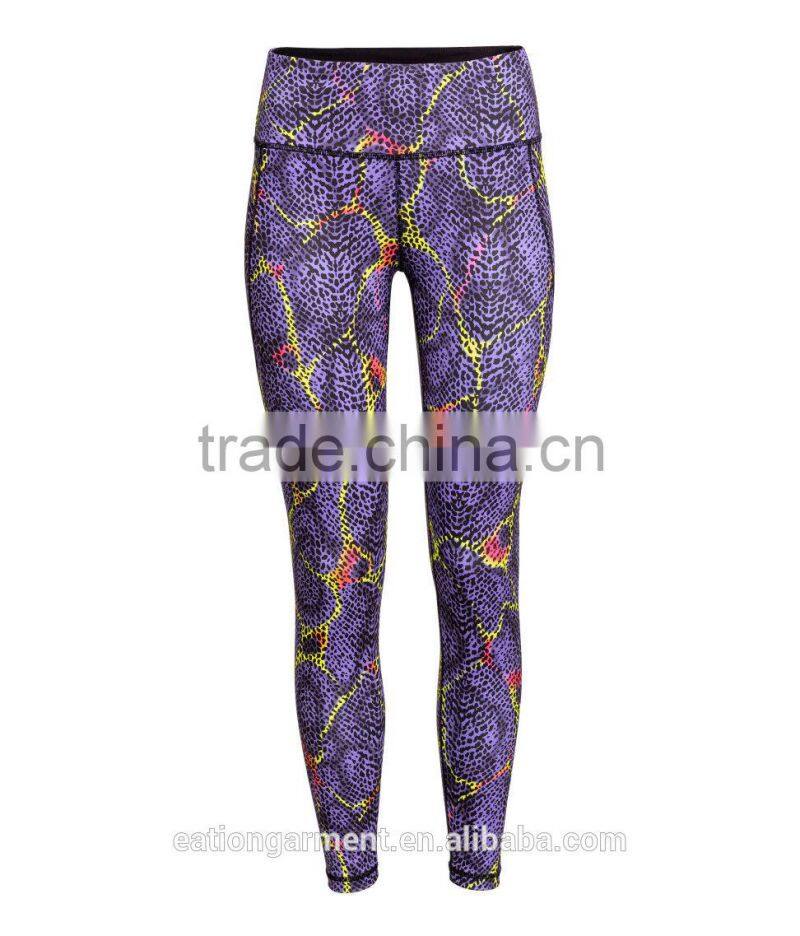 wholesale 2016 young girls tights custom digital printed leggings