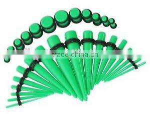 Body Jewelry Acrylic Tapers and Acrylic plugs