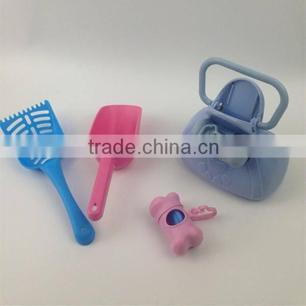 promotion plastic Eco-friendly pet waste bag dispenser with bags