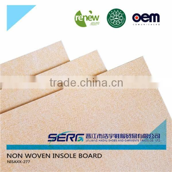 fiber insole board and paper insole board for sport shoes