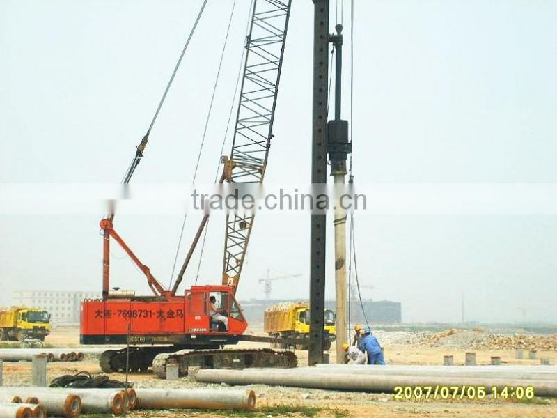 China good quality diesel pile driving machine for Philippines, Viet Nam, crawler crane pile driver