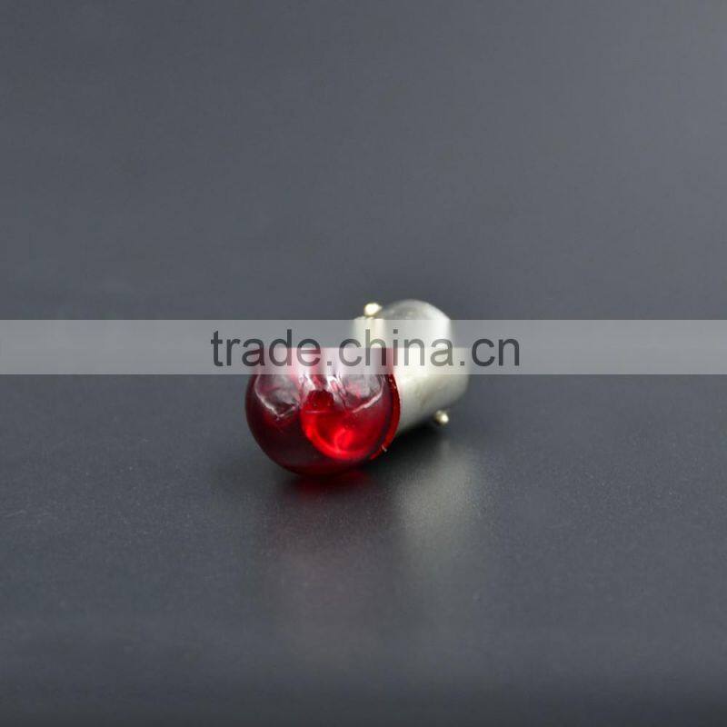 10/5W 12V BA15S Halogen blub Red Car Motorcycle Indicator Turn Signals Light