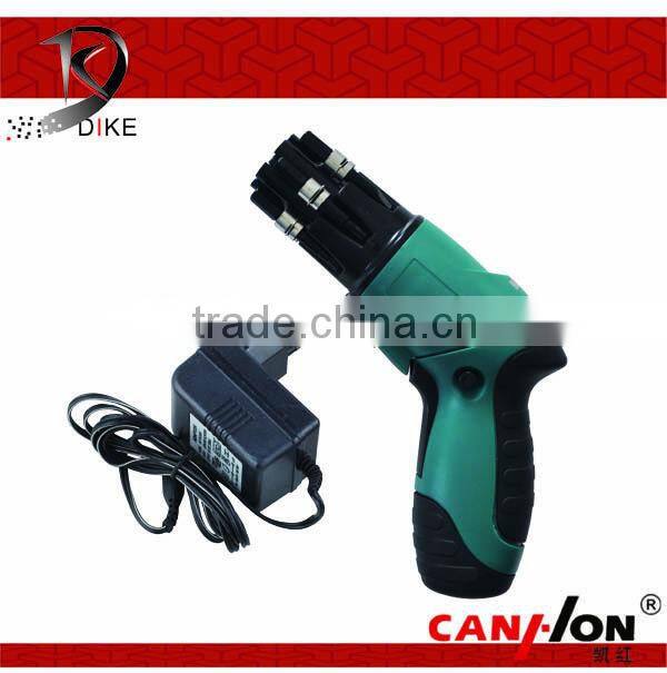DK-18 Ningbo Dike Rechargeable Screwdriver with 6 screwdriver Drill Bits