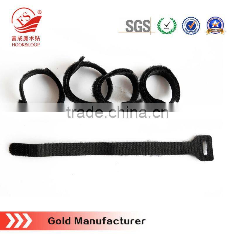 magic wire hook and loop back to back strap protection stap