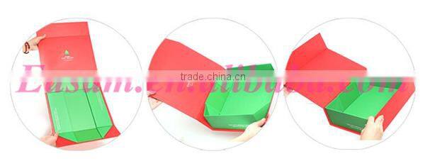 Professional custome christmas gift box packaging/flip top box for christmas