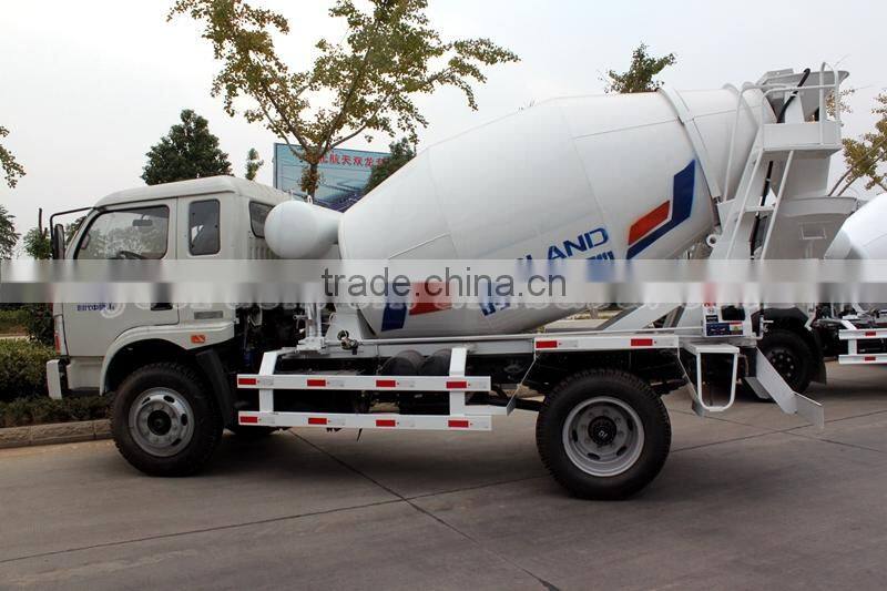 Foton 4X2 4CBM dry cement mixer truck