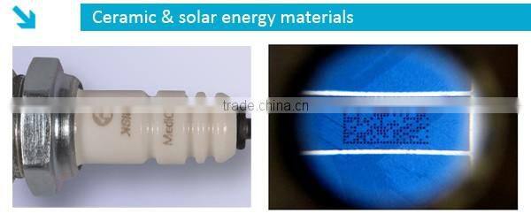 Portable 30w 20w 10w fiber laser marking machine for laser engraving metals plastic ceramic